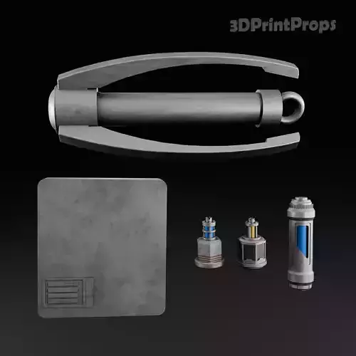 Kay Vess Accessories Grappling hook  Bacta vial Blaster modules 