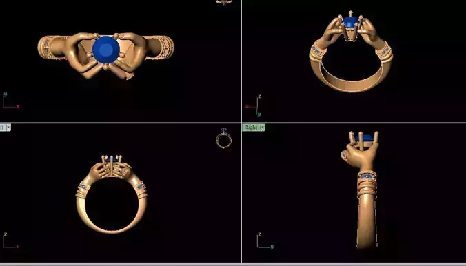 soliter ring 3D print model