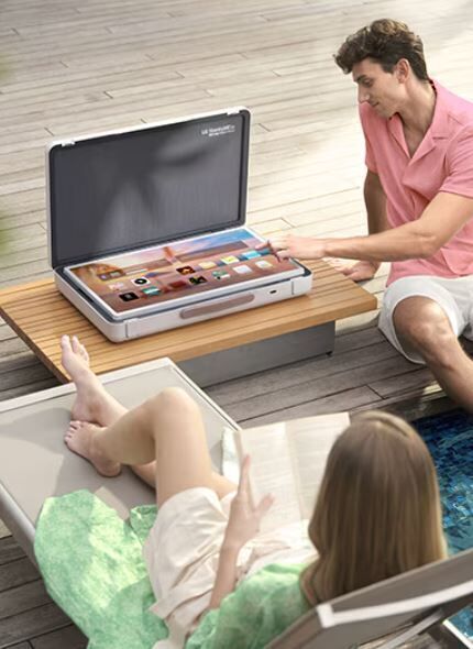 LG StanbyME Go Low-poly 3D model_6