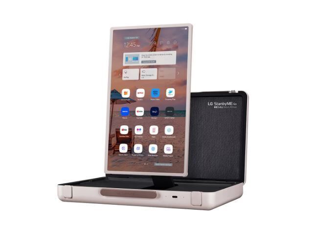 LG StanbyME Go Low-poly 3D model_1