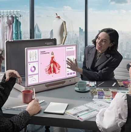 LG StanbyME Go Low-poly 3D model_7