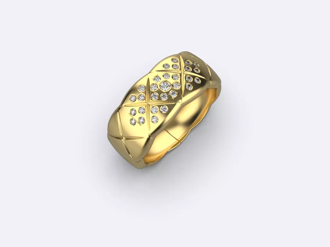 Coco Crush ring  3D print model_0
