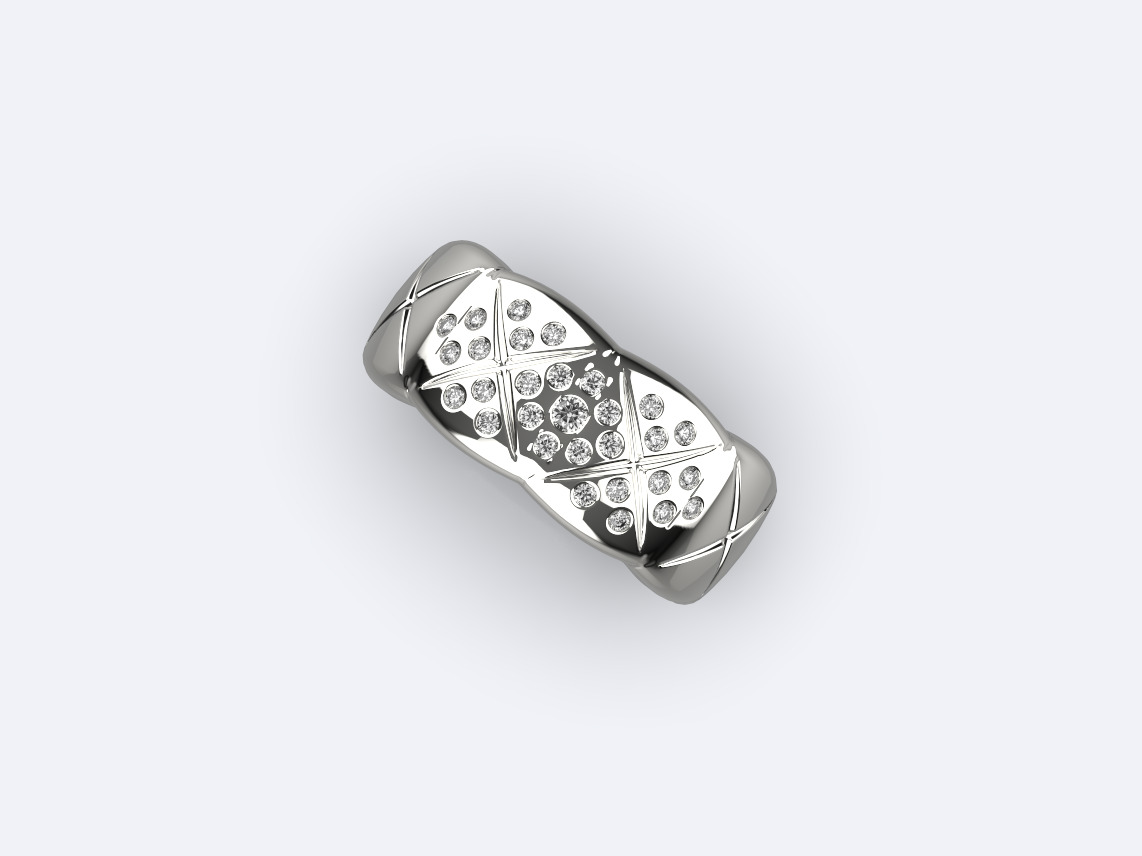 Coco Crush ring  3D print model_8