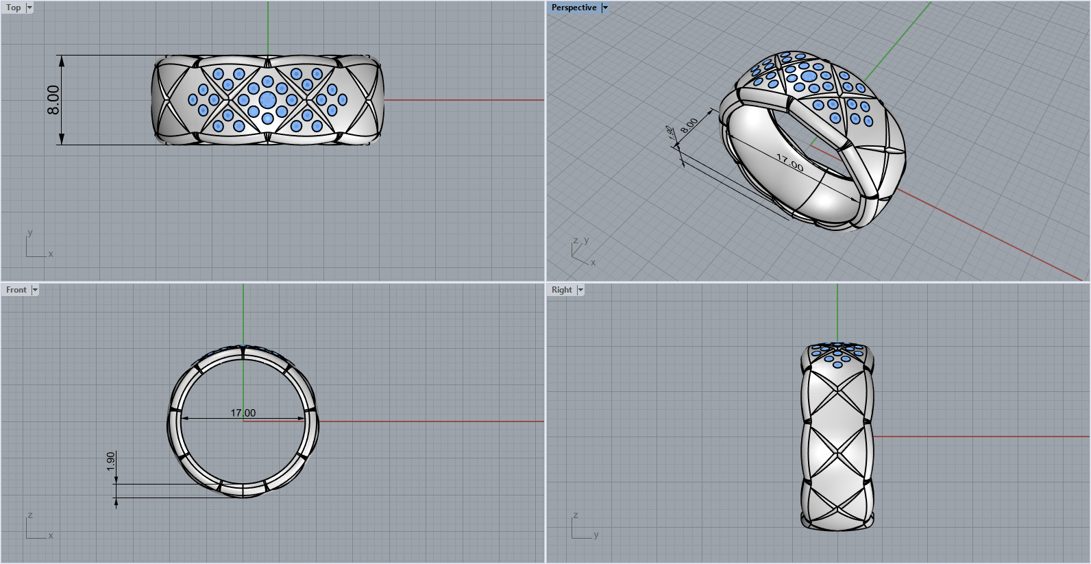 Coco Crush ring  3D print model_14