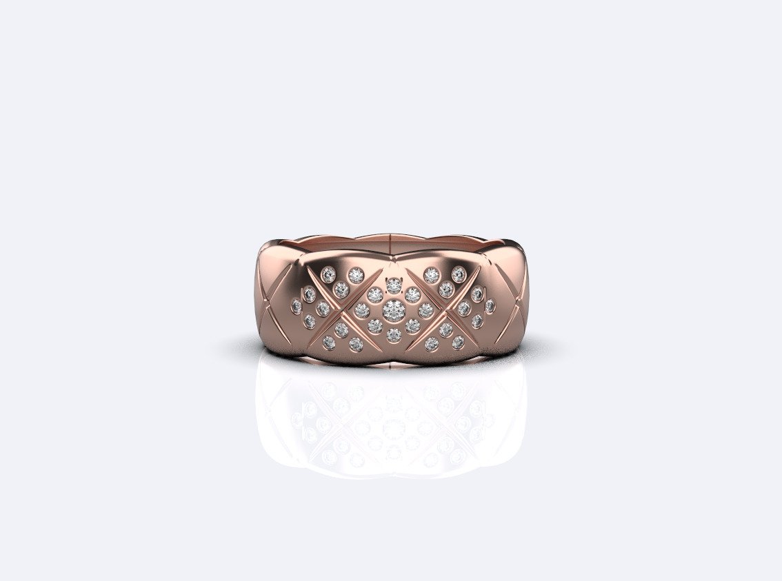 Coco Crush ring  3D print model_6