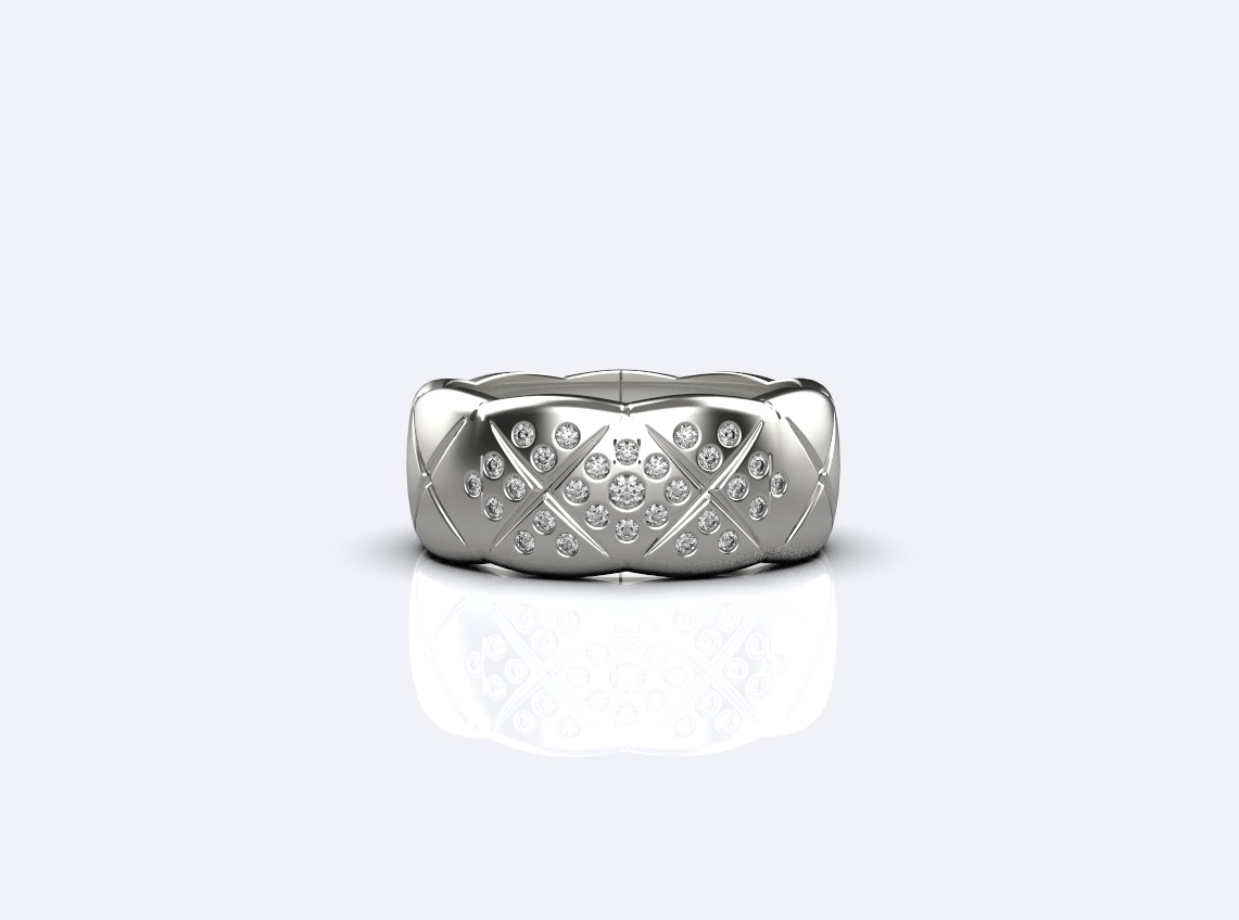 Coco Crush ring  3D print model_5