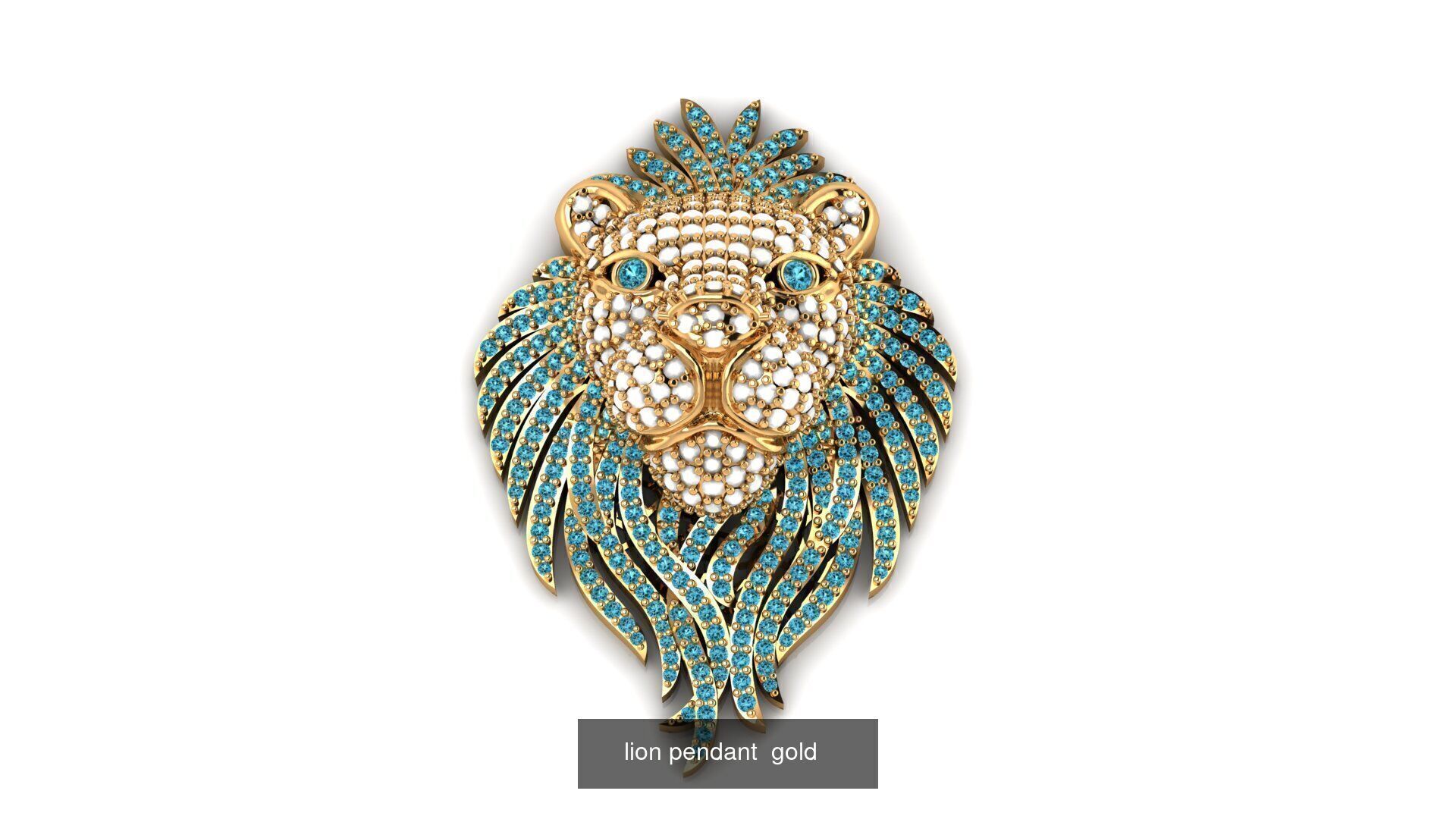 ring pendant etc cullaction 3D Model Collection_3