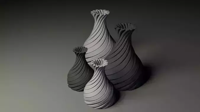 twisted vase