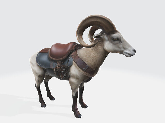 Rider ram 3D model