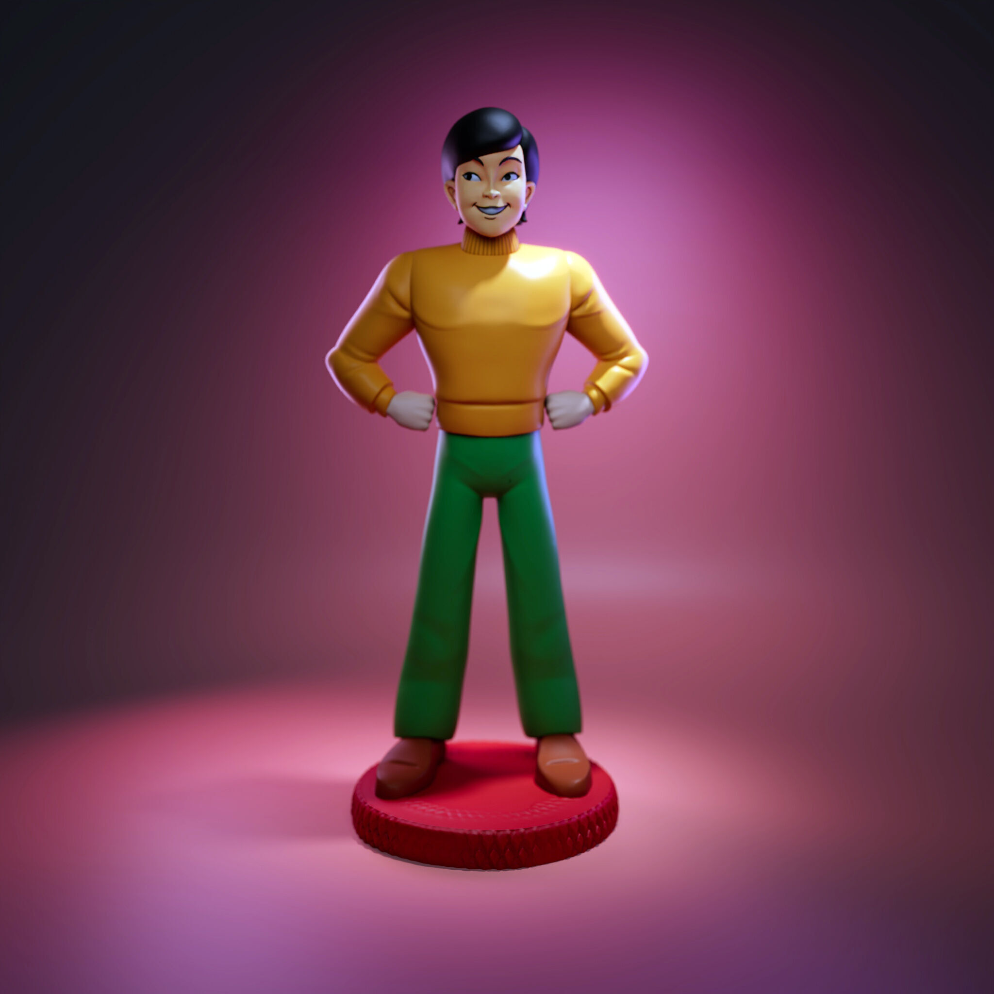 Henry Chan - The Amazing Chan Clan 3D print model_3