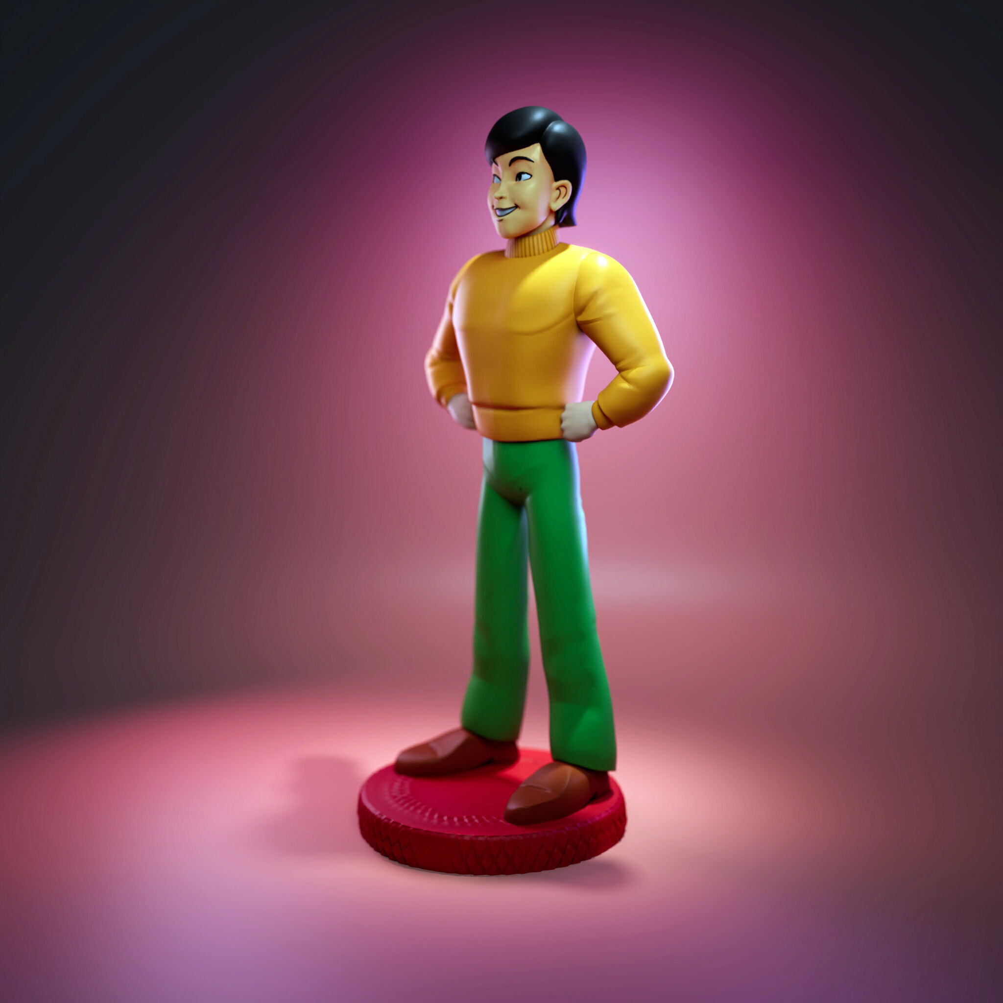 Henry Chan - The Amazing Chan Clan 3D print model_2