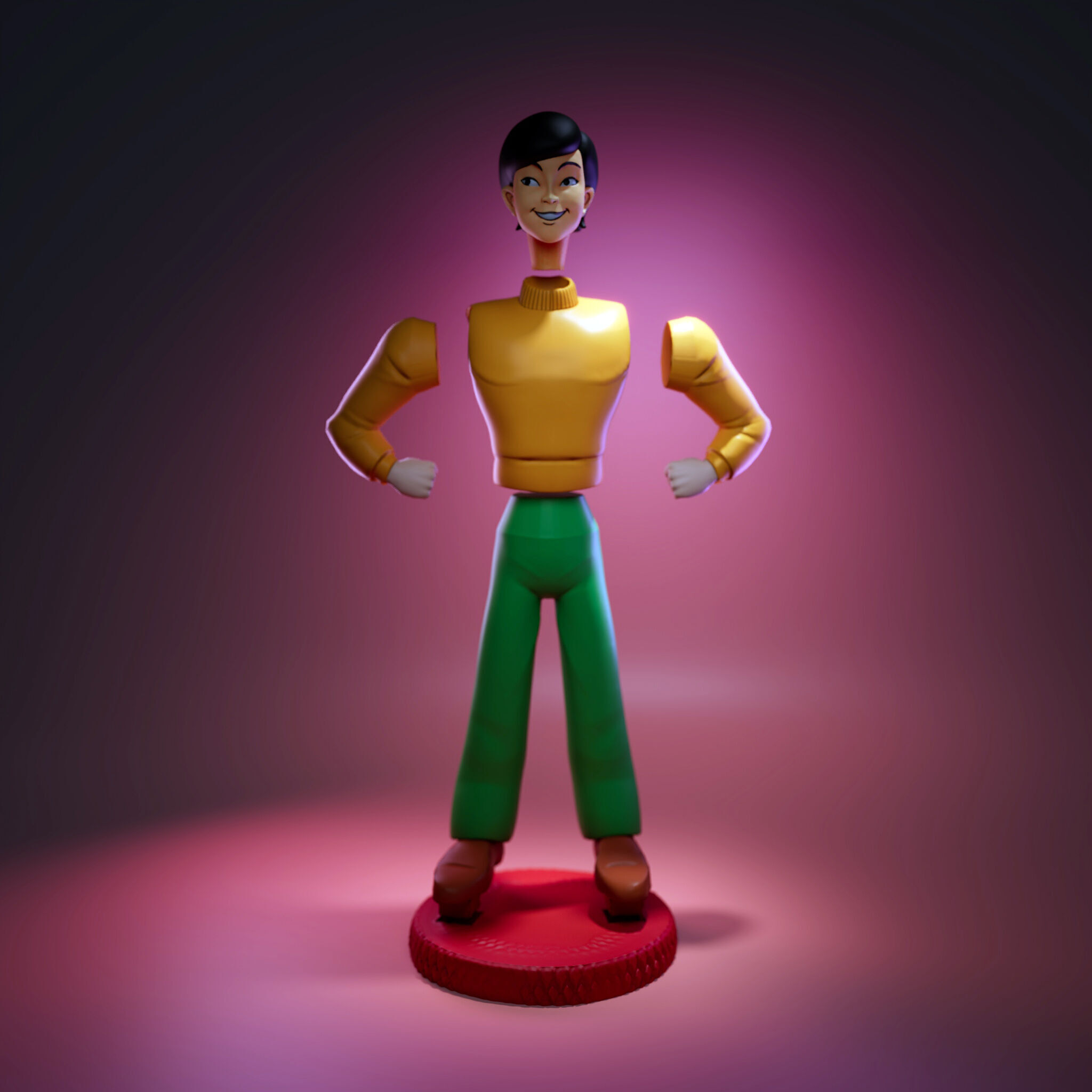 Henry Chan - The Amazing Chan Clan 3D print model_4