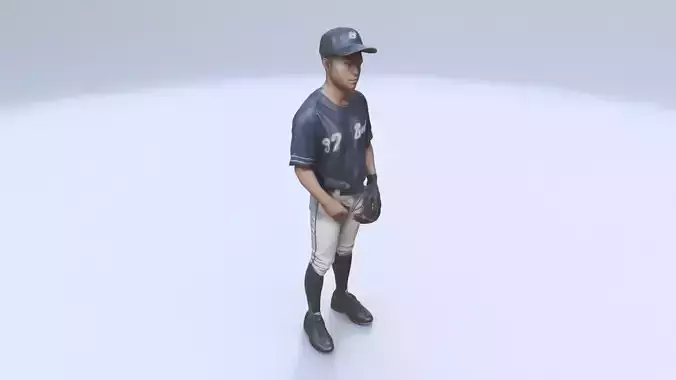 Softball 3D model