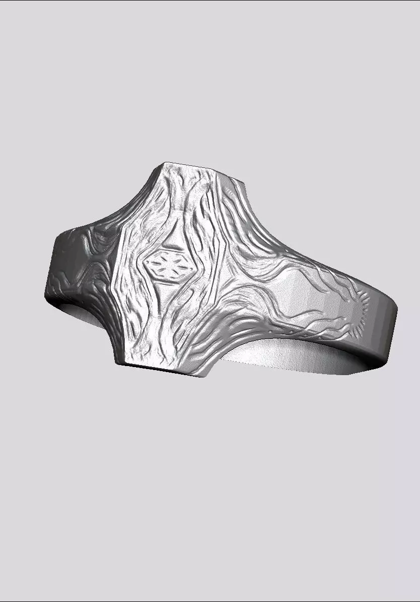 Zulu Ring  3D print model_0