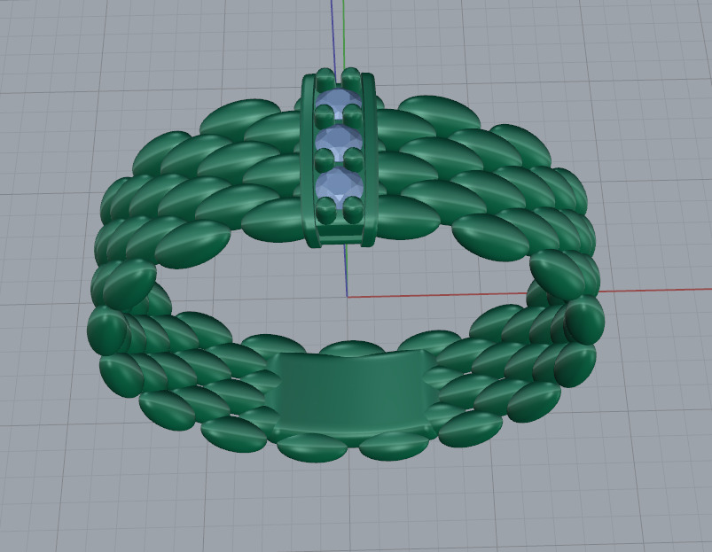 3d model  ring  jewelry  stl  3dm 3D model_6