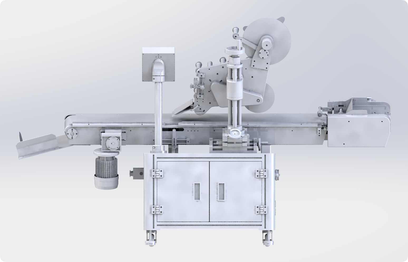 Automated Labeling Machine A1 3D model_4