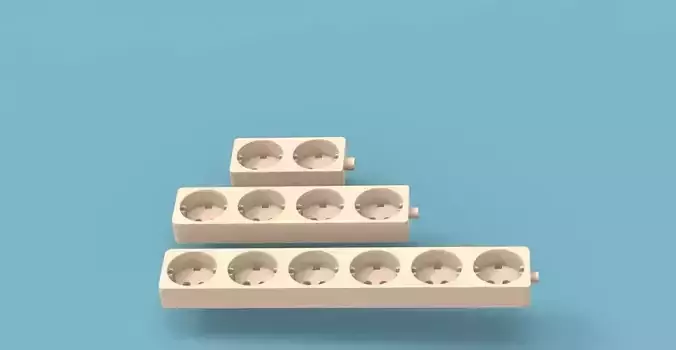 Power Outlet 3D print model