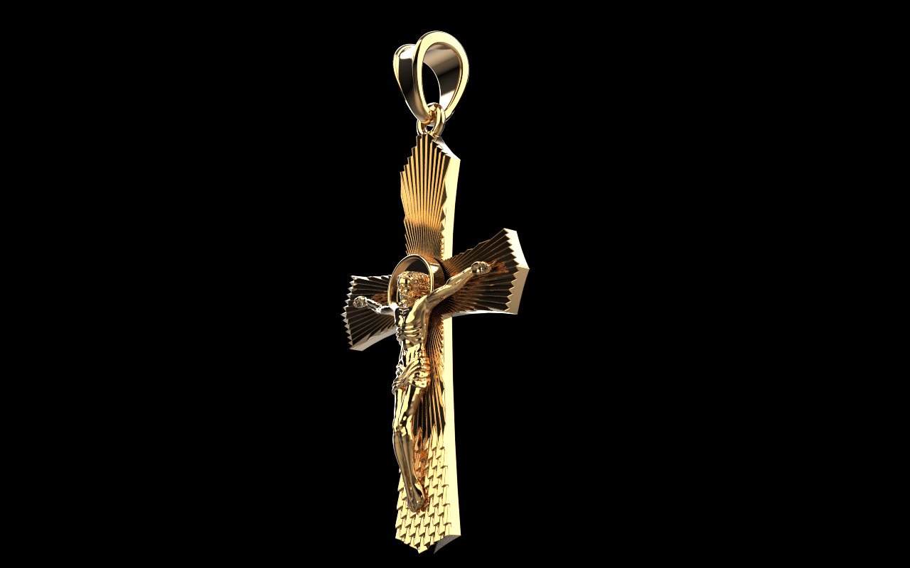 Cross model 680 3D print model_2
