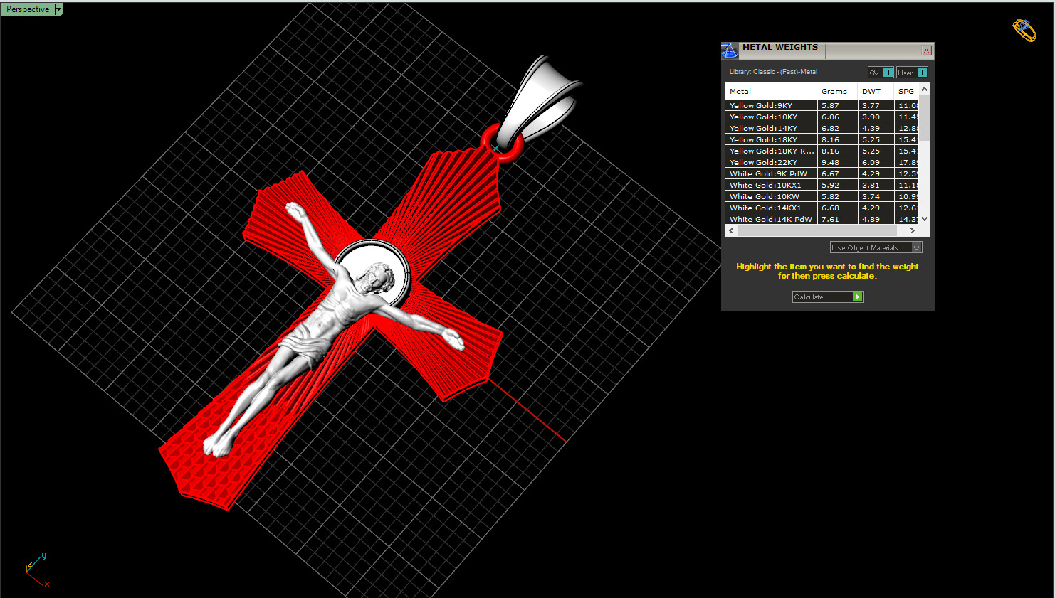 Cross model 680 3D print model_4