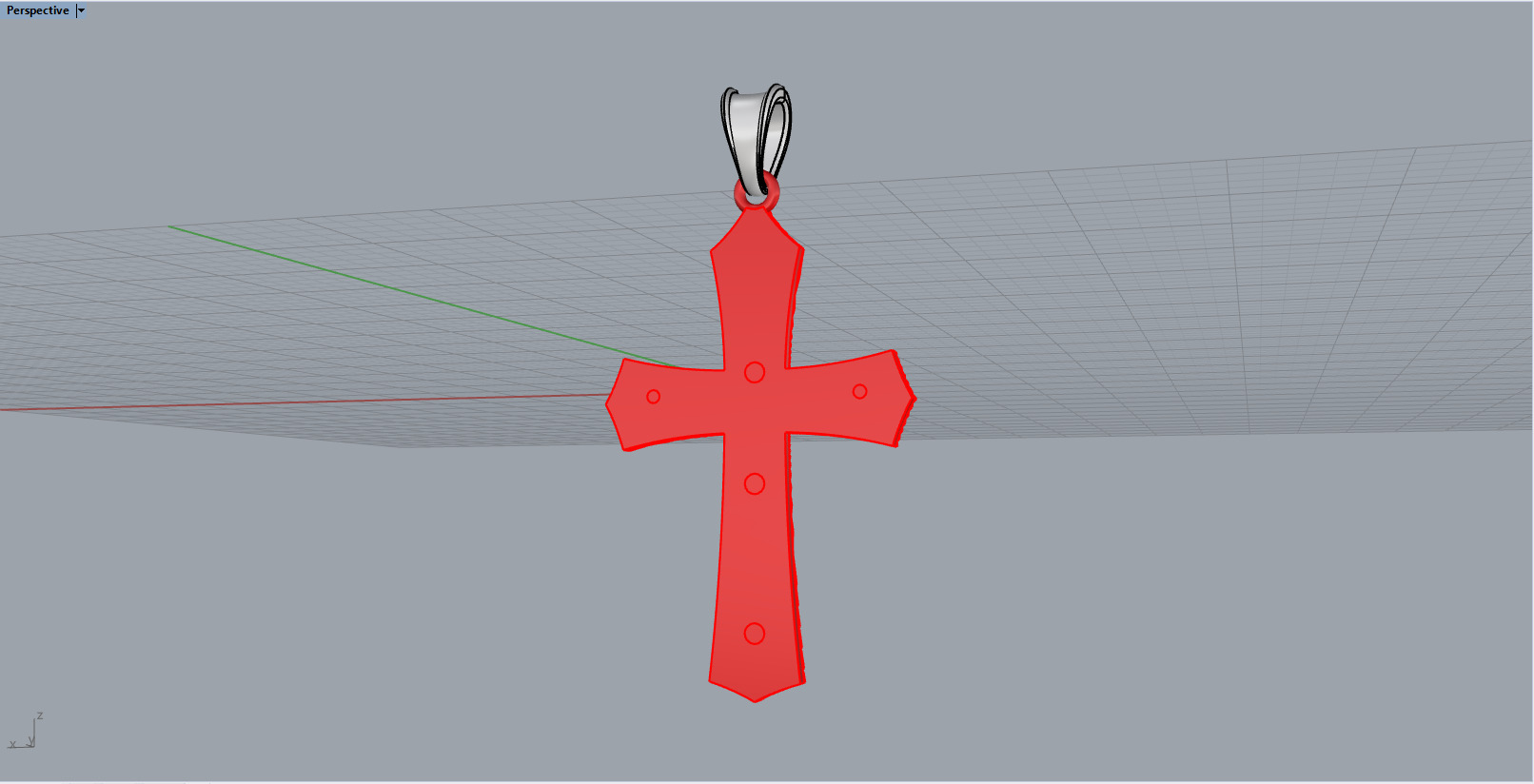 Cross model 680 3D print model_11