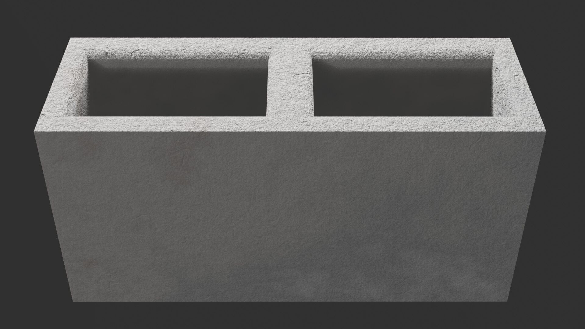 PACK 7 Concrete Blocks with Various Shapes  3D Model 3D model_9