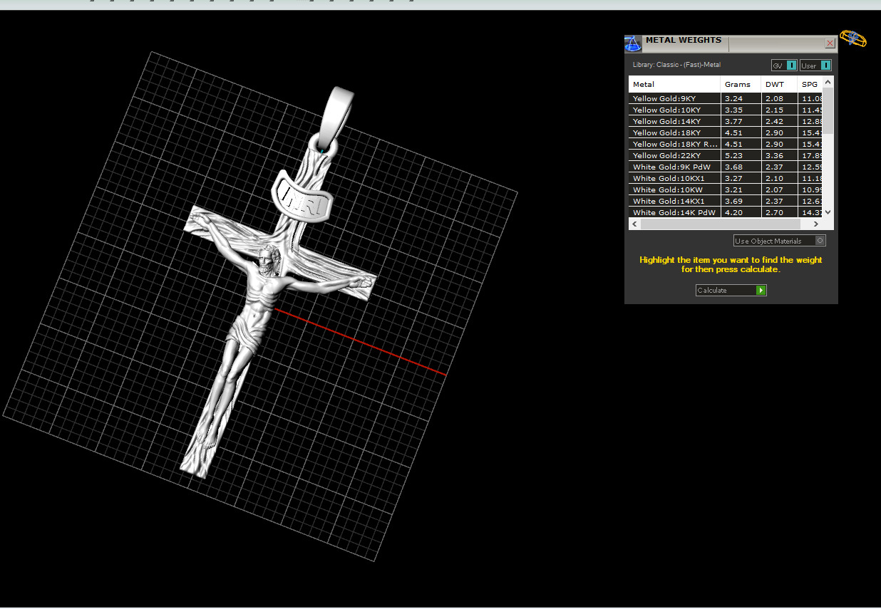 Cross model 681 3D print model_2