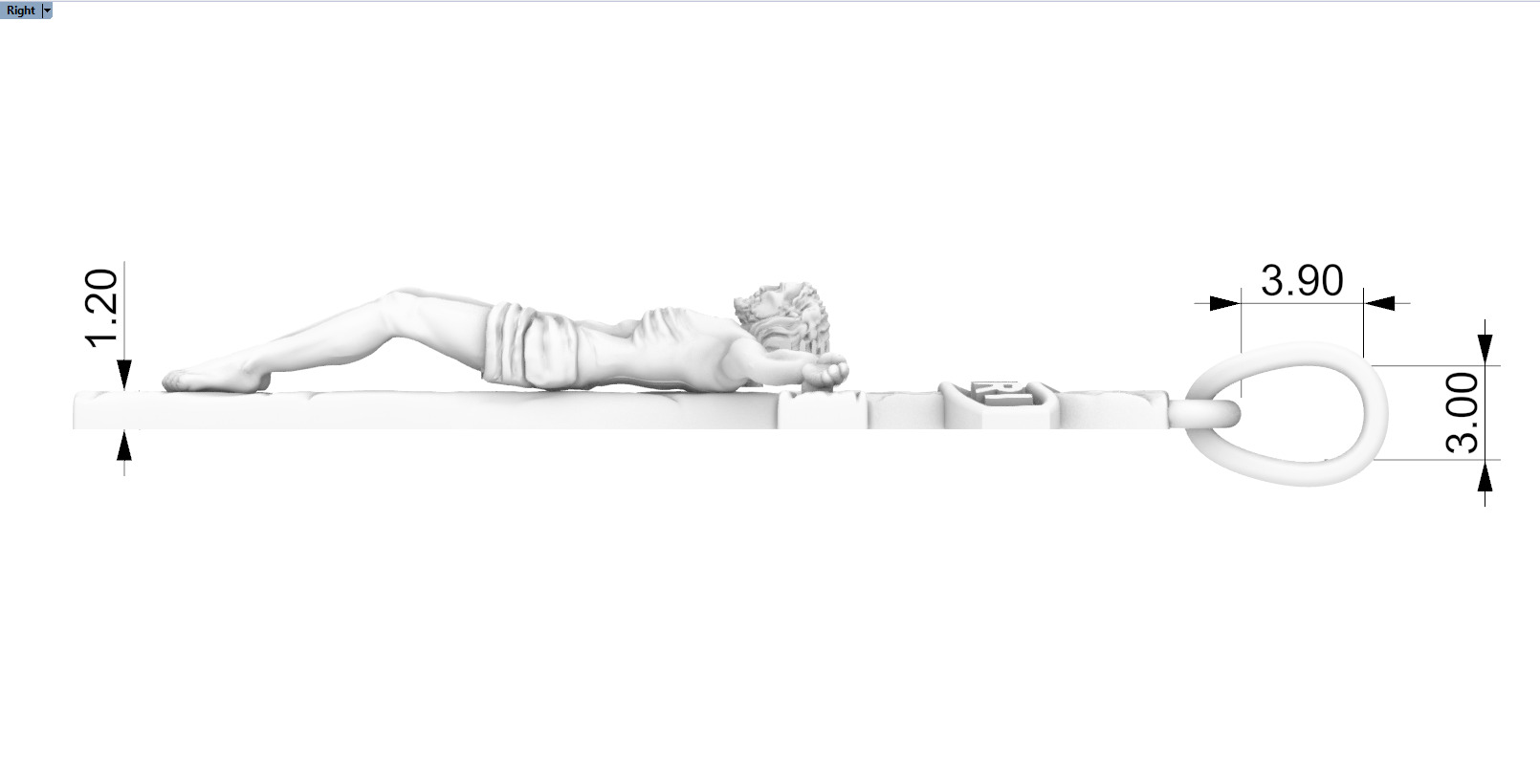 Cross model 681 3D print model_6