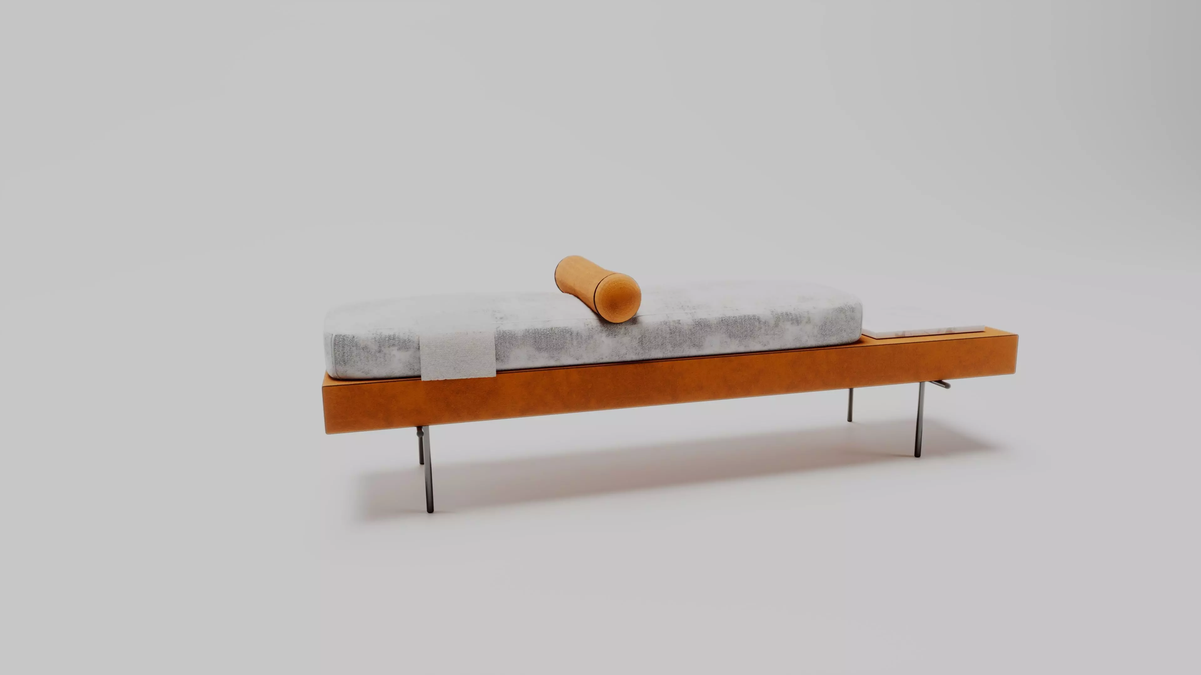 BedRoomBench 3D model_0