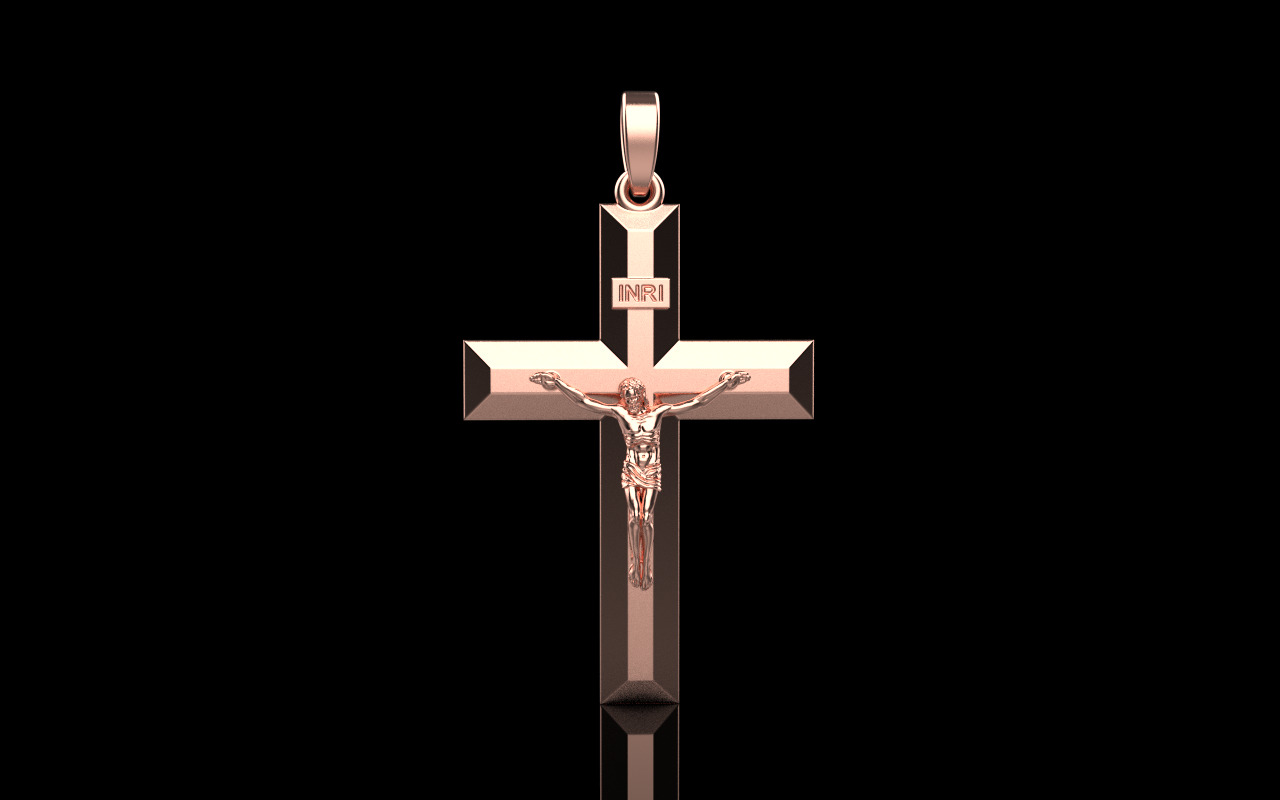 Cross model 683 3D print model_2