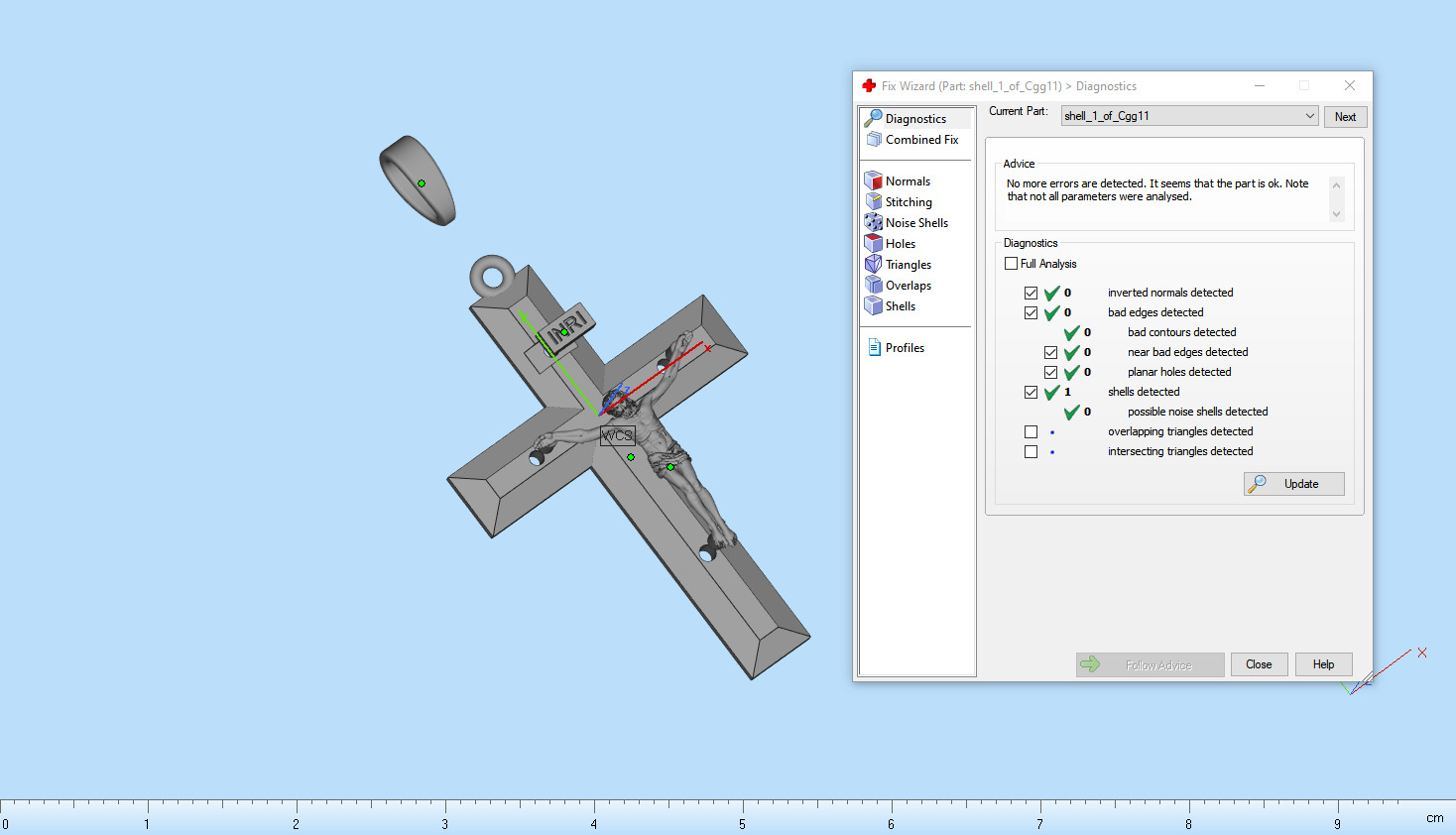 Cross model 683 3D print model_5
