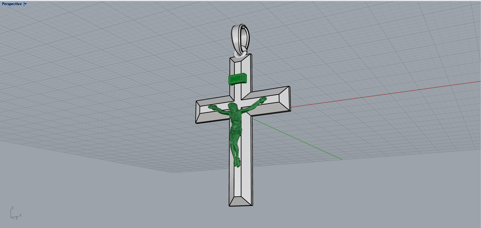 Cross model 683 3D print model_11