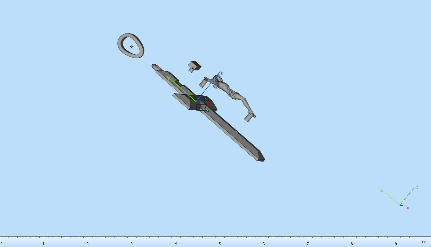 Cross model 683 3D print model_14