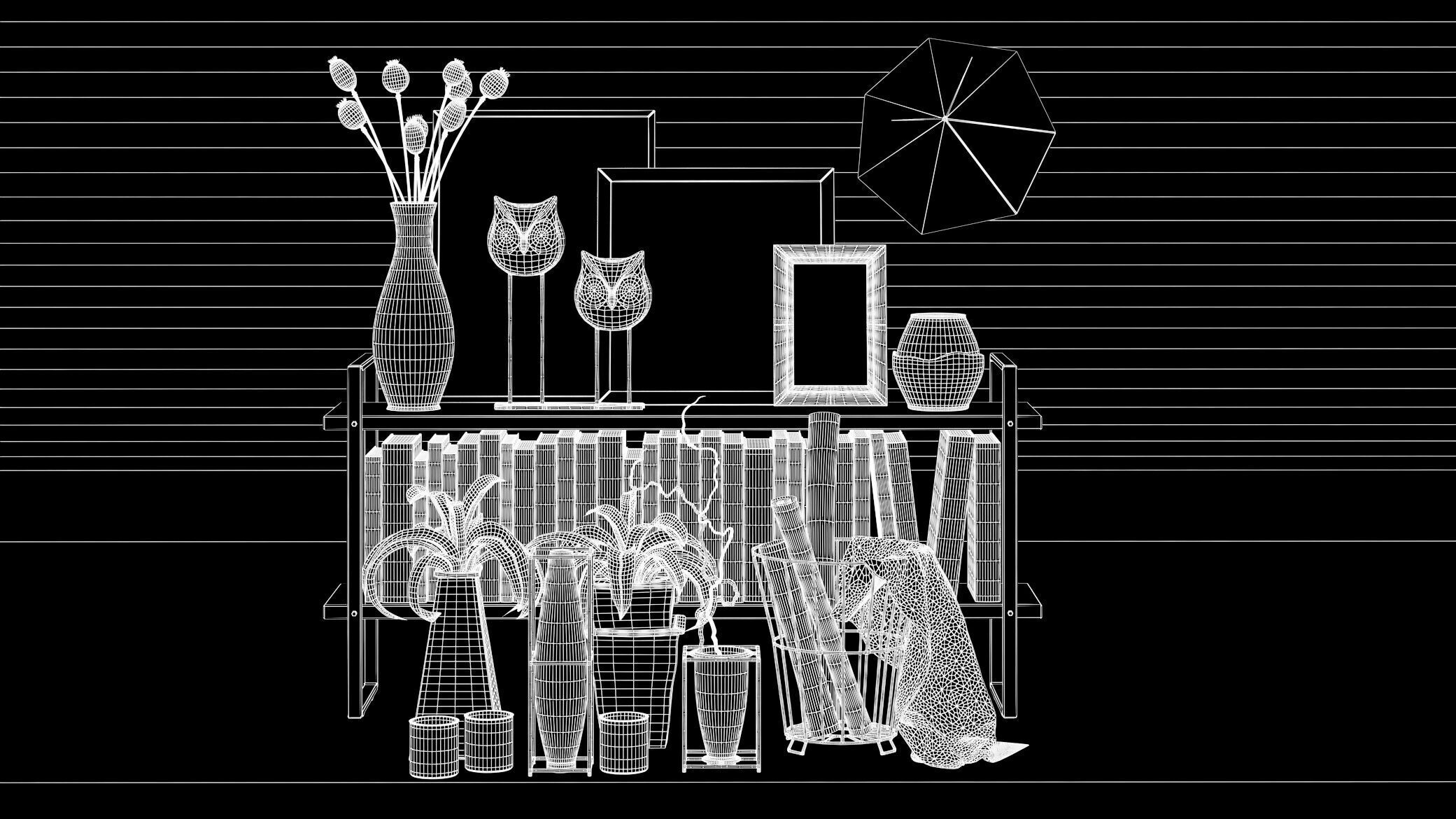 Home Decore 3D model_9