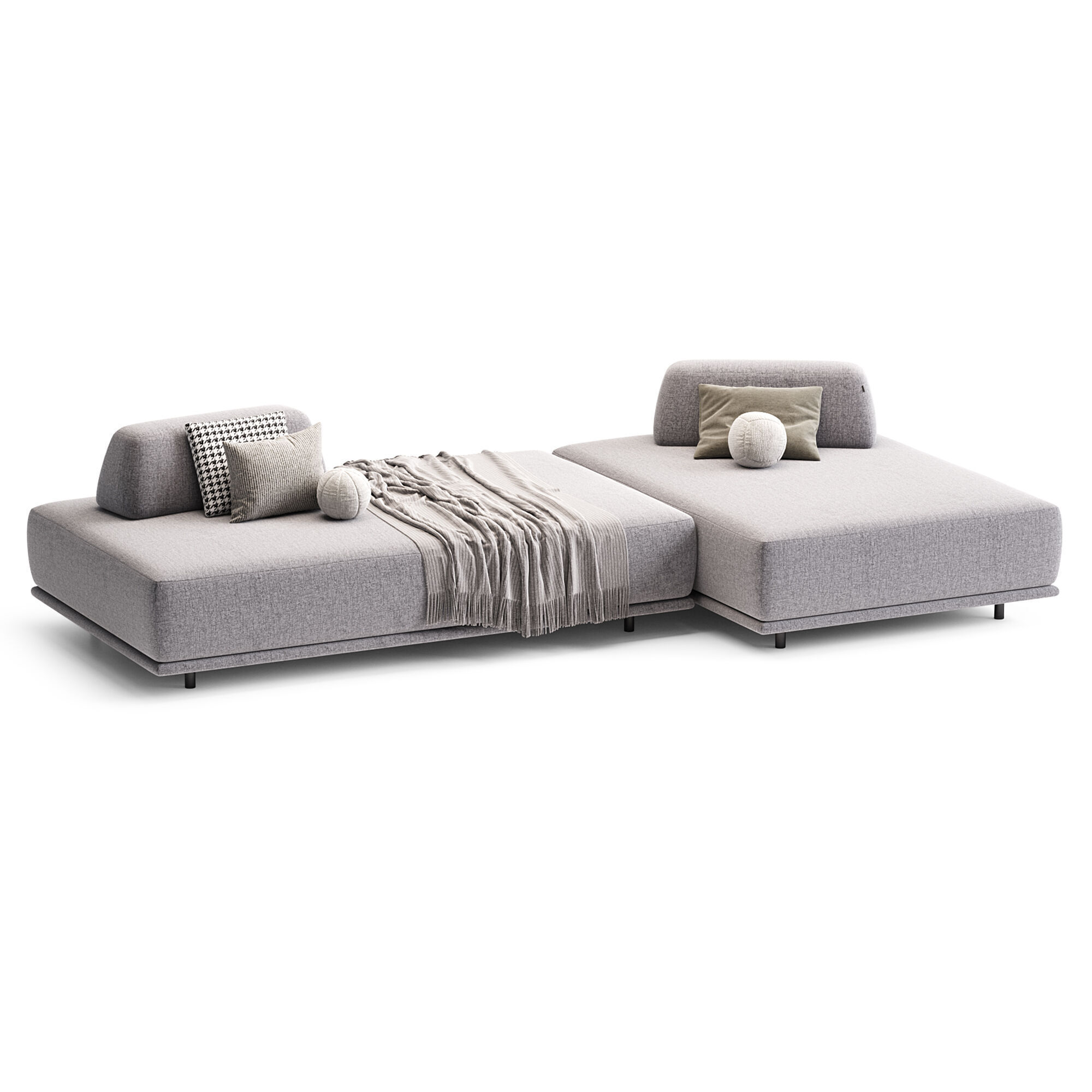 Mackenzie 2 seater sofa by Skdesign 3D model_1