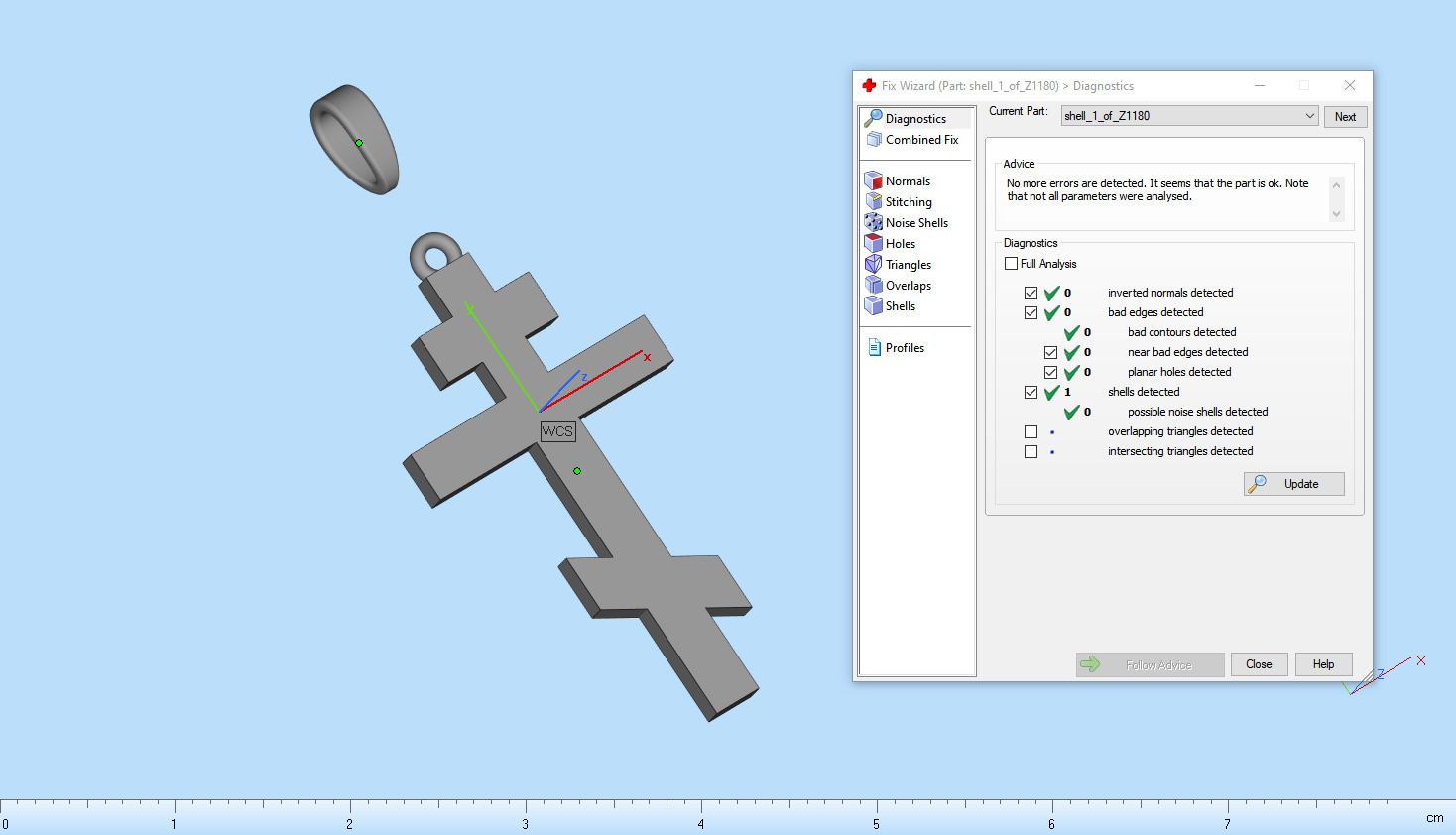 Cross model 685 3D print model_5
