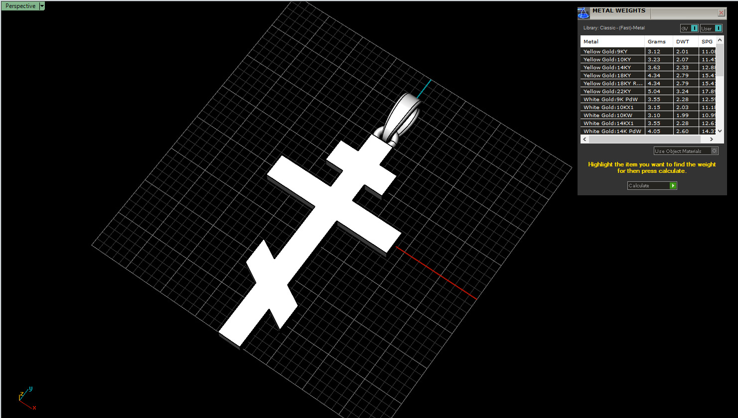 Cross model 685 3D print model_4