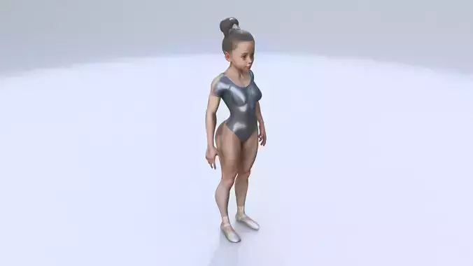 Gymnastics 3D model