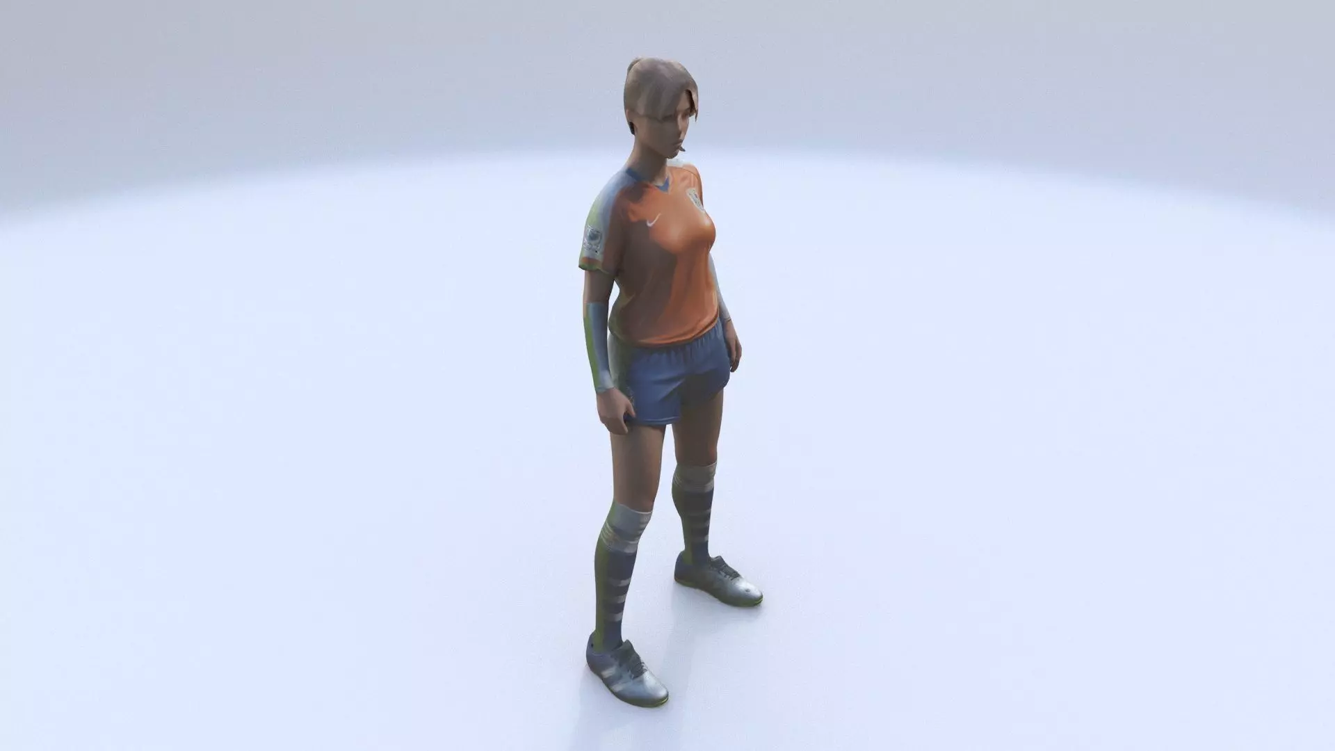 Soccer 3D model
