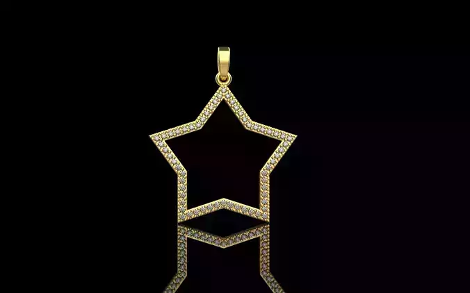 Star pendant model 687