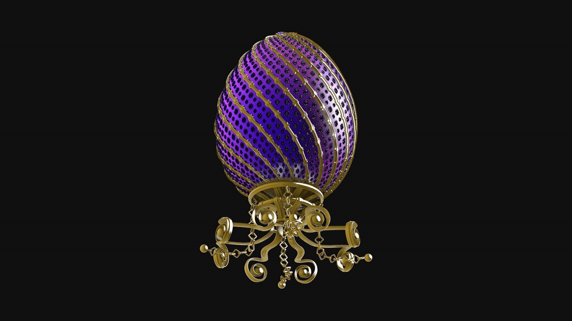 Egg FABERGE R9 3D model_2