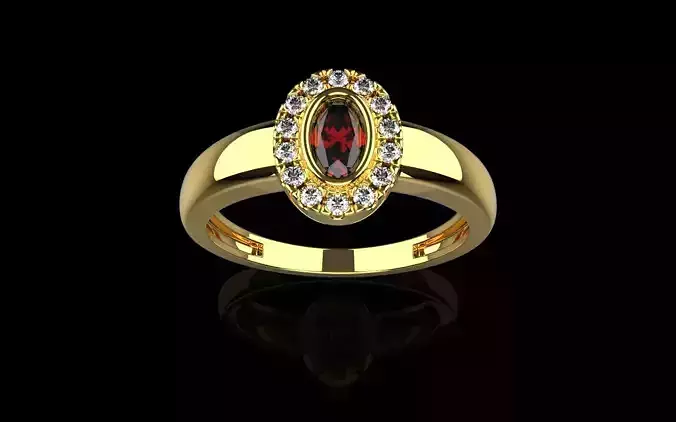 Halo ring model 691