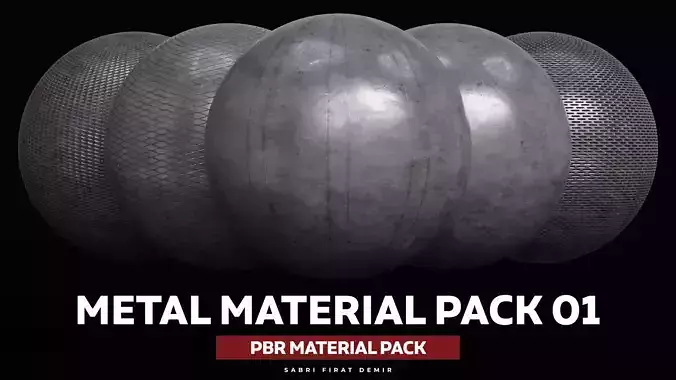 Metal Material Pack Vol 01