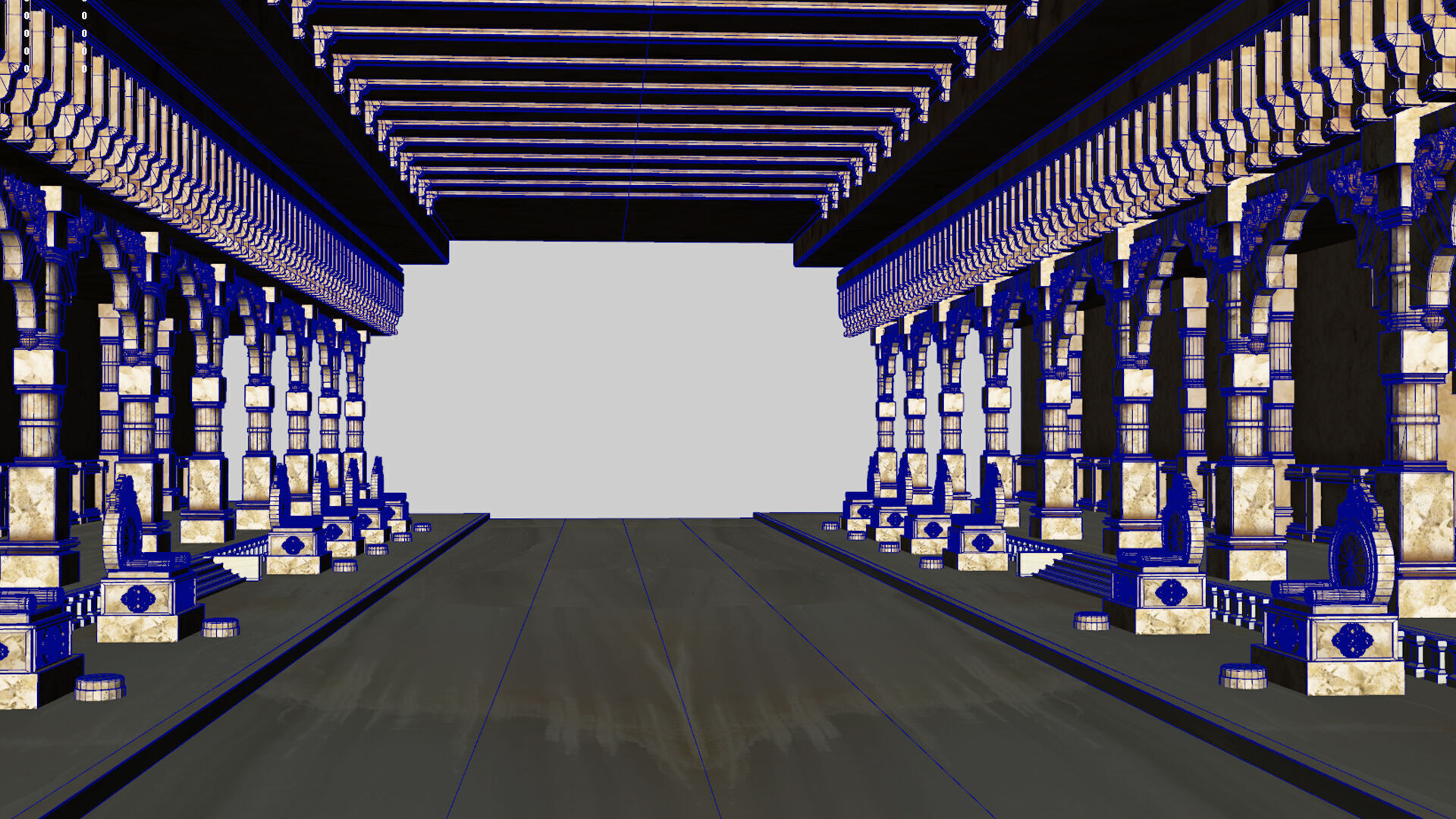 Durbar king court darbar 3D model_6