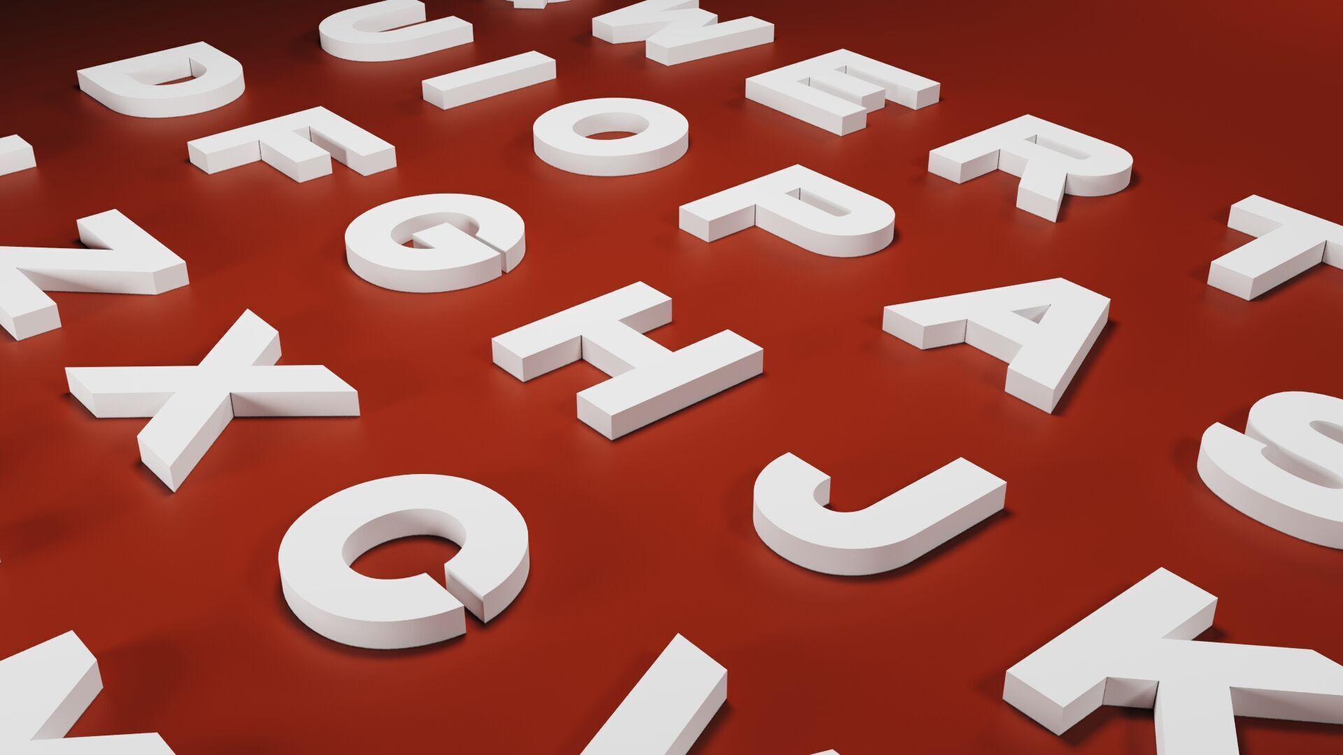 3D Letters  3D print model_3