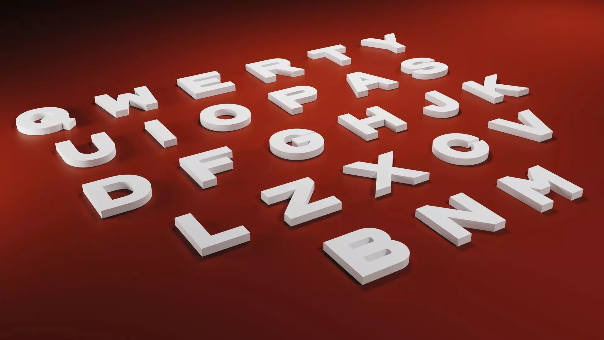 3D Letters  3D print model_0