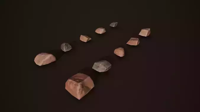 Small Canyon Rock Ground Scatter