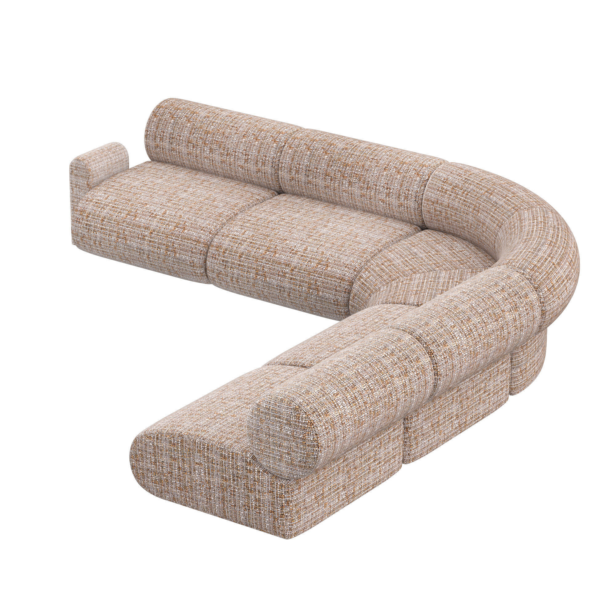 esfera sectional sofa 3D model_5