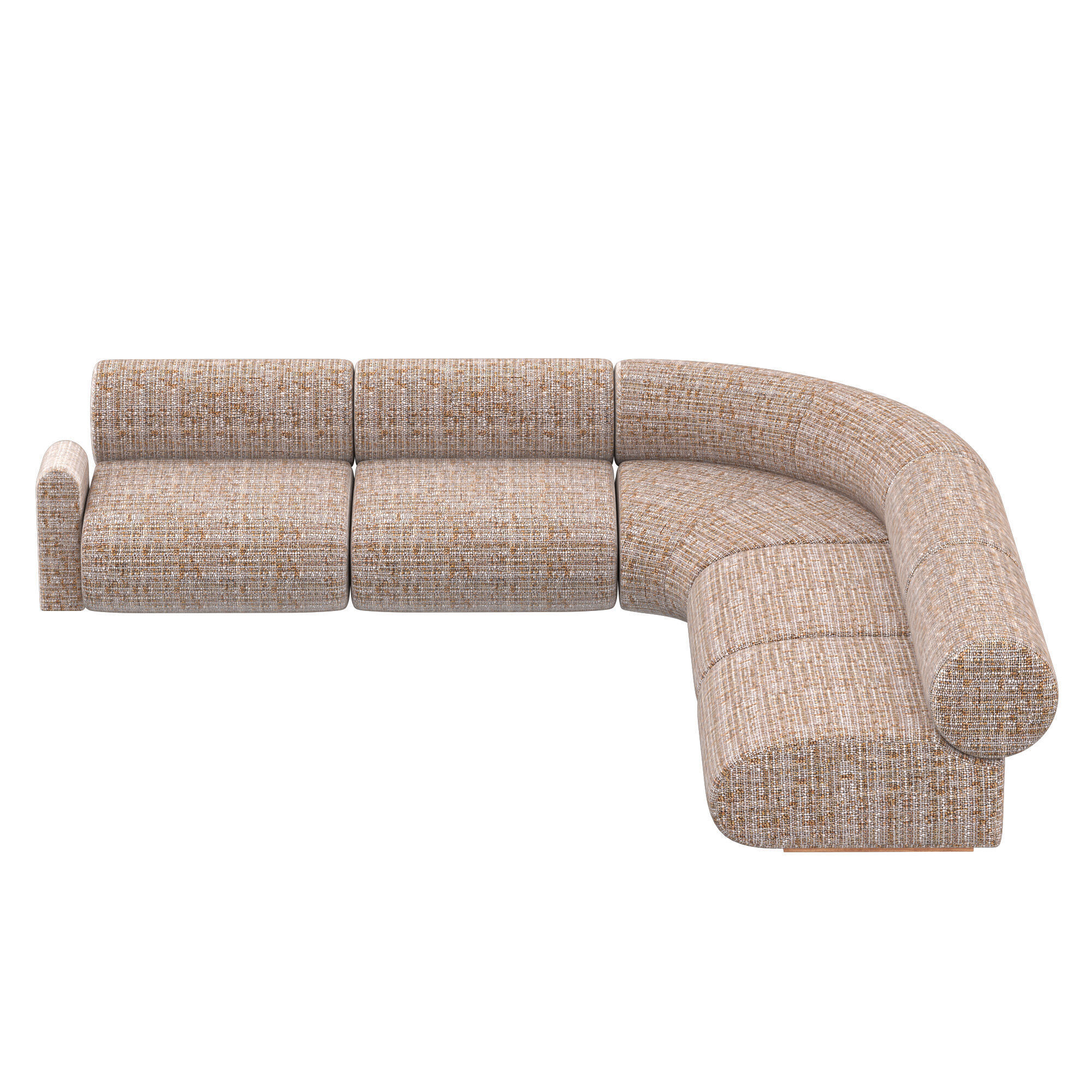 esfera sectional sofa 3D model_2