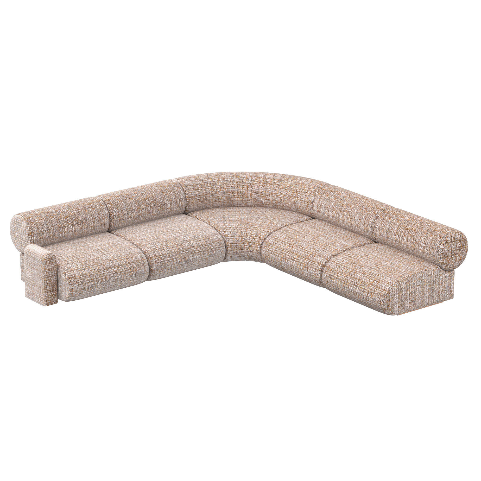 esfera sectional sofa 3D model_1