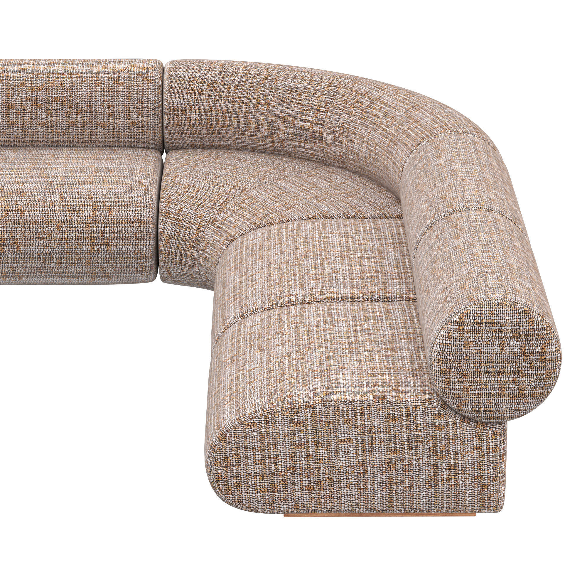 esfera sectional sofa 3D model_3